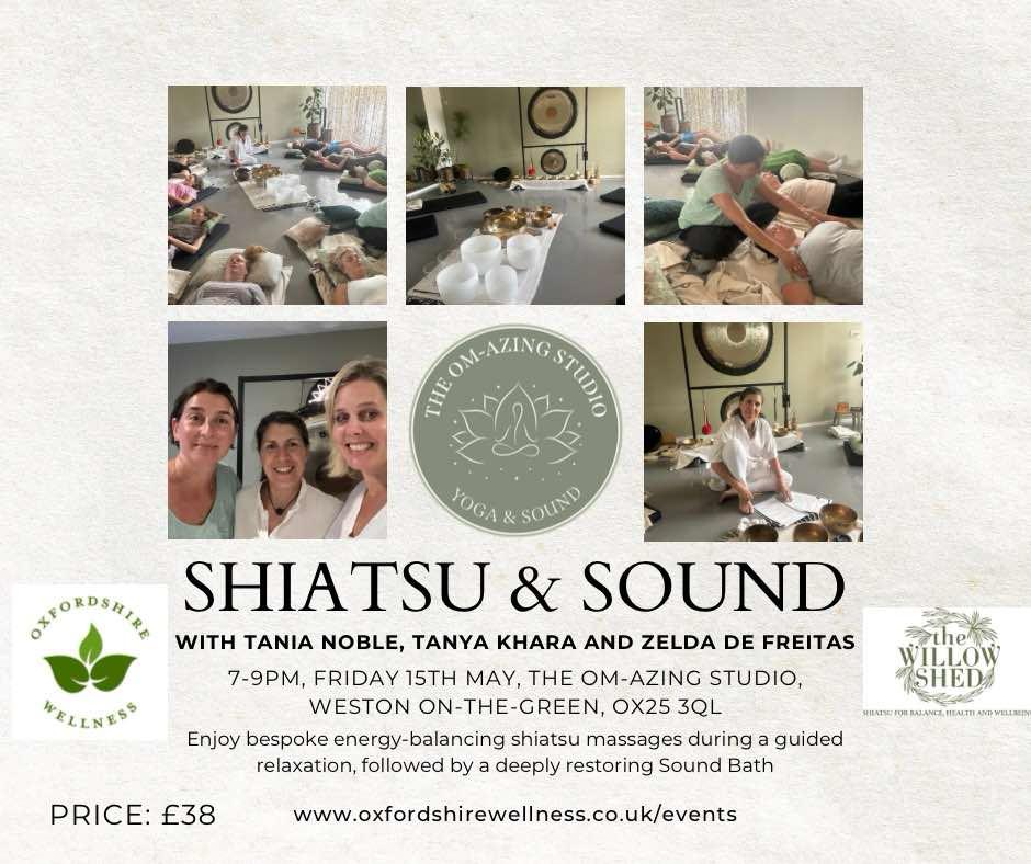 Shiatsu & Sound May 15th
